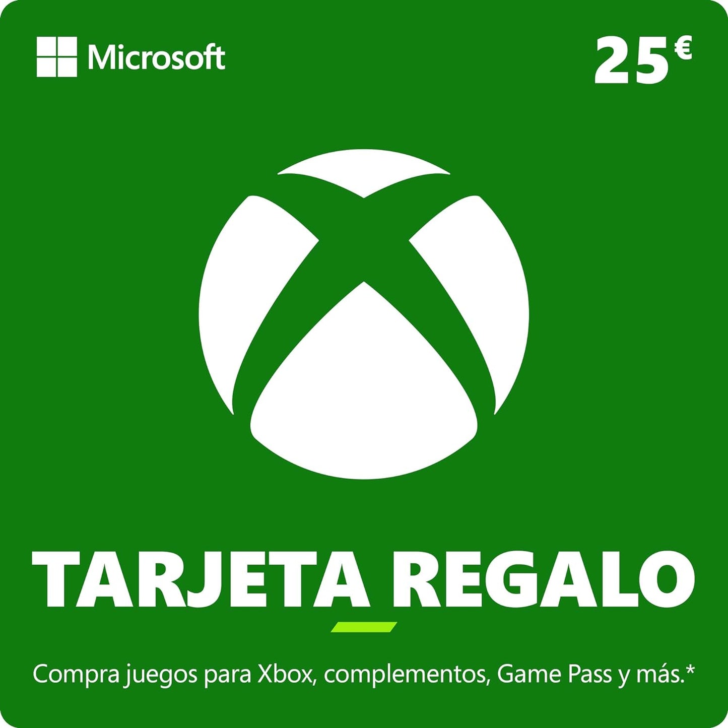 Xbox Gift Code 25 Euros (Europa)