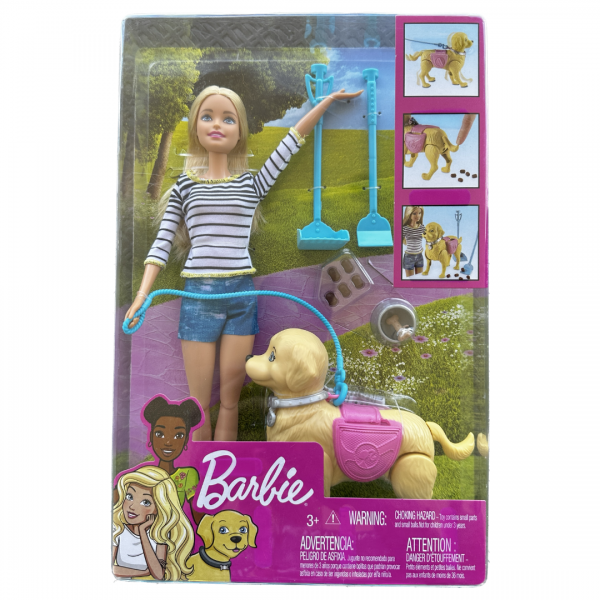 Barbie paseo de cachorros sales