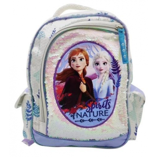 Mochila 30 Cm Brillos Frozen