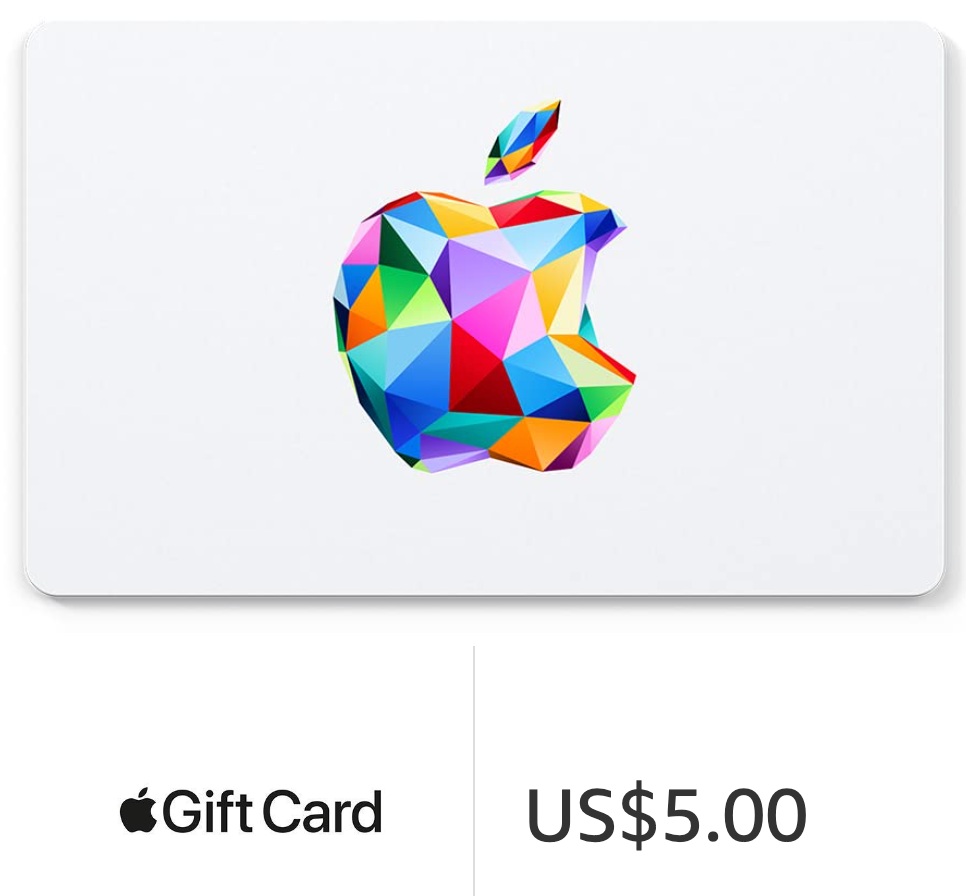 Itunes 5 USD
