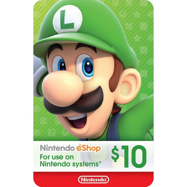 Nintendo Eshop 10 USD