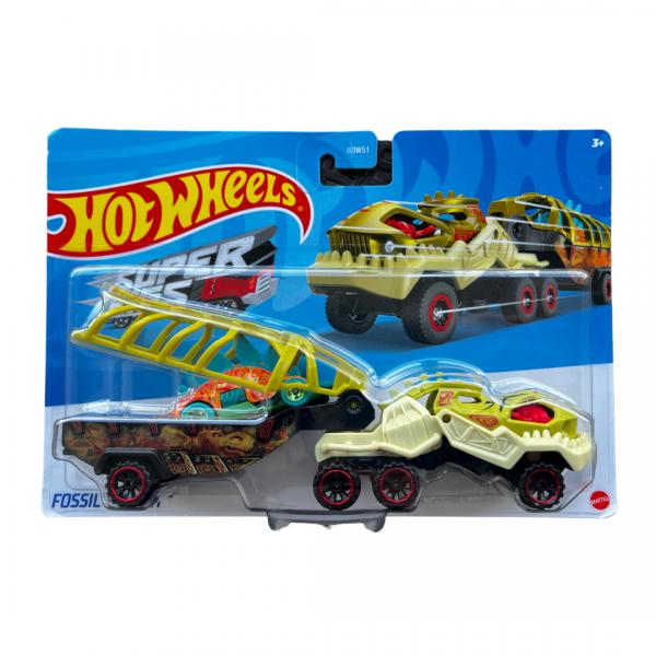 Hot Wheels - Camiones de Lujo Super Rigs Fossil