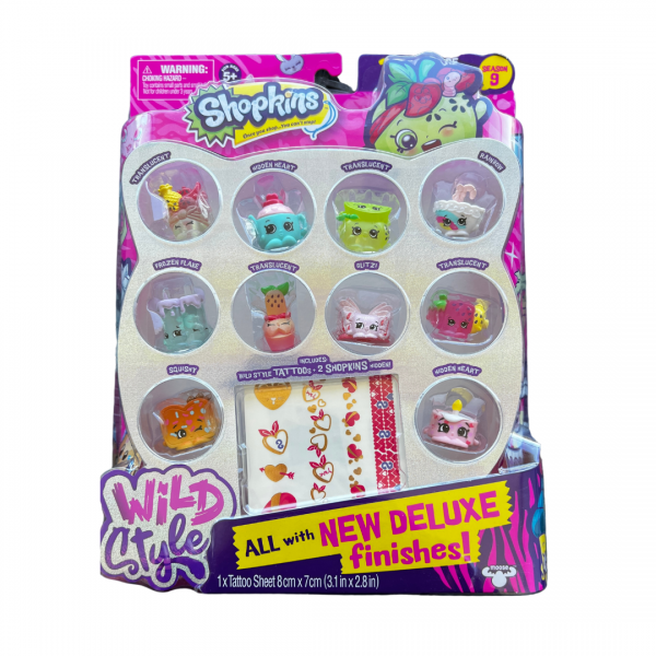 Shopkins - Mega Pack 12 Wild Style