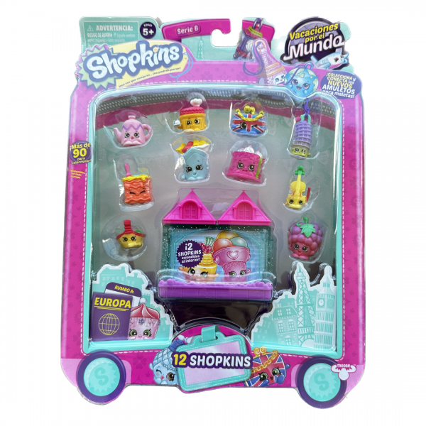 Shopkins - Pack de 12 Europa