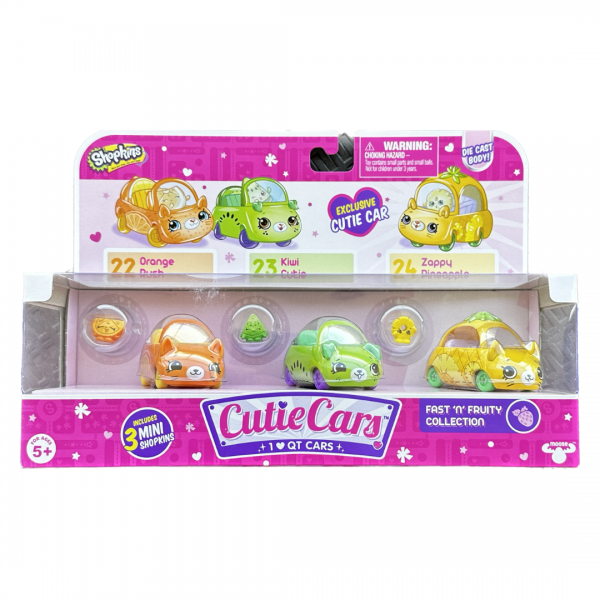 Shopkins - Pack de 3 vehículos