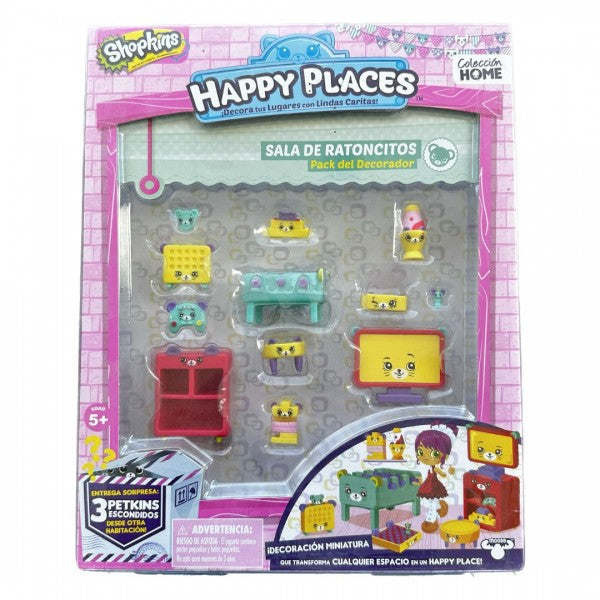 Shopkins - Pack de decoración - Sala de Ratoncitos