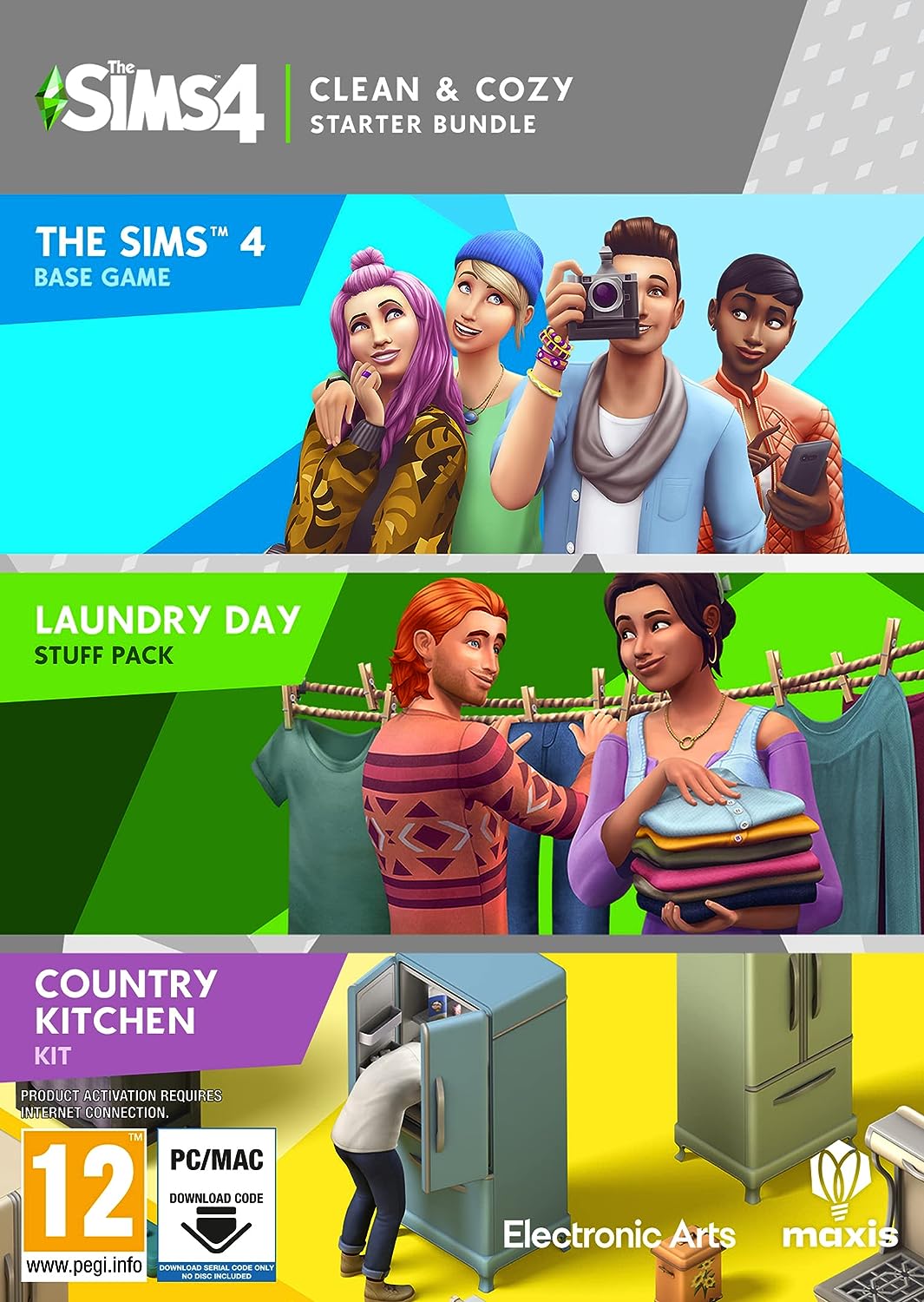The Sims 4: Clean & Cozy Starter Bundle