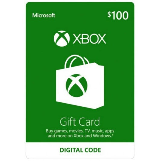 Xbox Gift Code 100 Usd (USA)