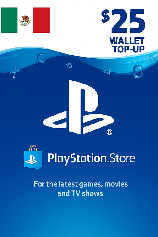 Playstation Network Card 25 Usd (MX)