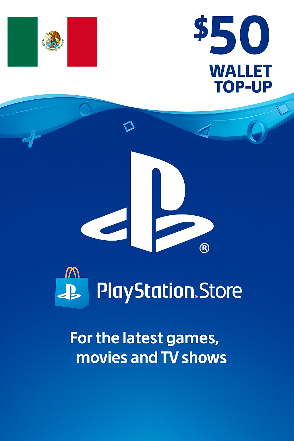 Playstation Network Card 50 Usd (MX)