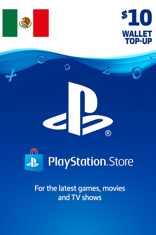 Playstation Network Card 10 Usd (MX)