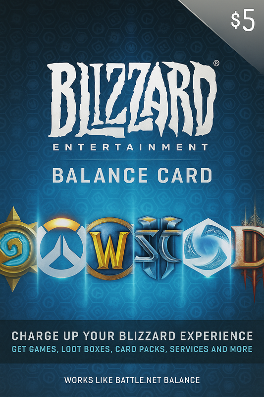 Battle.Net Gift Card 5 USD