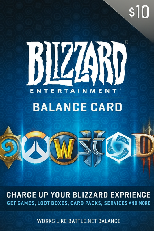 Battle.Net Gift Card 10 USD