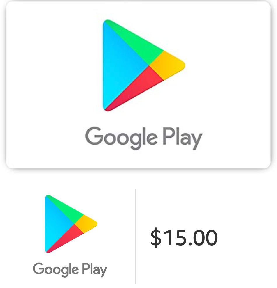 Google Play 15 USD
