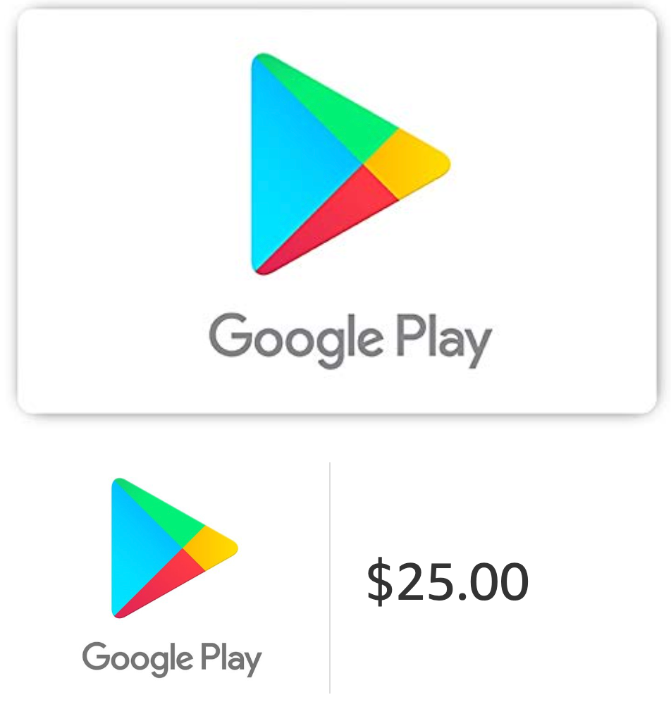 Google Play 25 USD