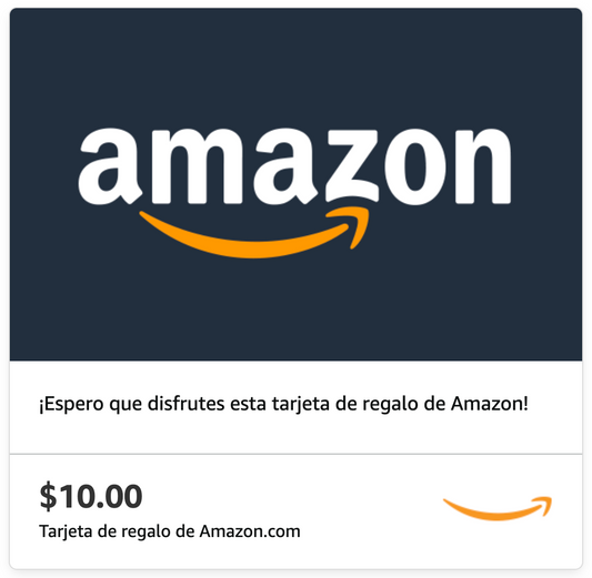 Amazon Tarjeta Regalo 10 USD