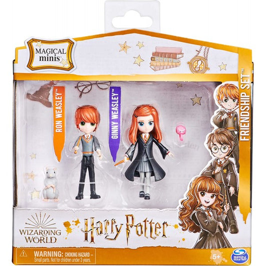 Figuras Harry Potter Mini Pack Ron Weasley + Ginny Weasley