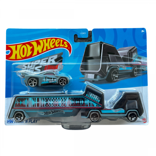 Hot Wheels - Camiones de Lujo Super Rigs HW Park'n Play