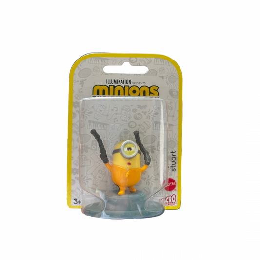 Minions - Figuras Coleccionables Mini Stuart
