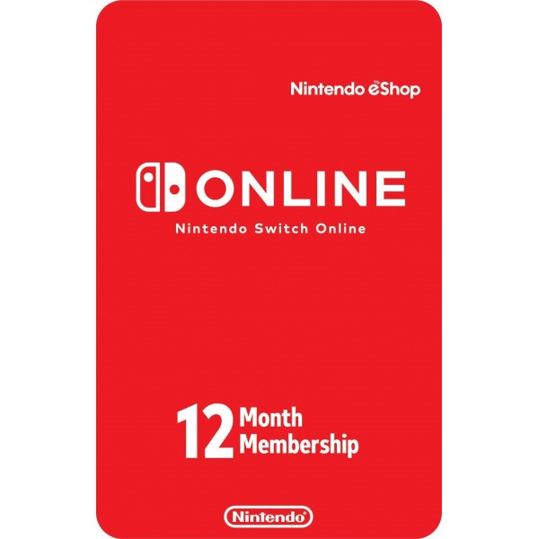 Nintendo Switch Online 12 Meses Digital