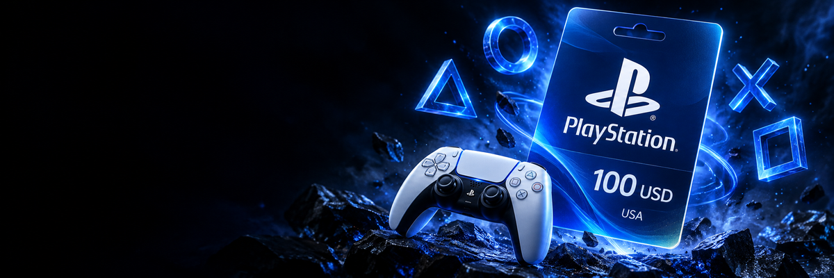 Tarjeta PlayStation de 100 USD para cuenta USA
