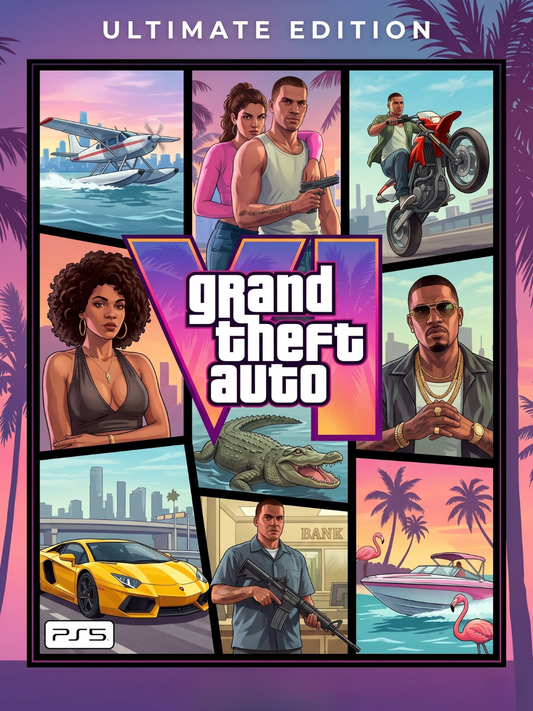 Grand Theft Auto VI Ultimate Digital Download Key (Ps5)