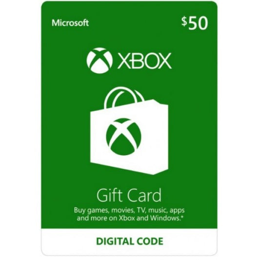 Xbox Gift Code 50 Usd (USA)
